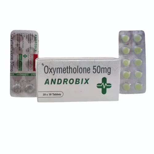 Androbix 50 Oxymetholone 50 MG Tablets