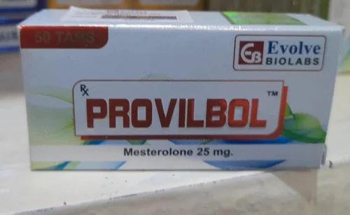 Provilbol mesterolone tablets, 25 mg