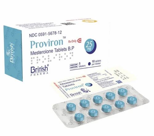 Proviron Mesterolone 25mg Tablet