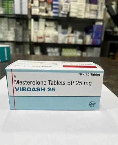 25 mg Viroash Mesterolone Tablets