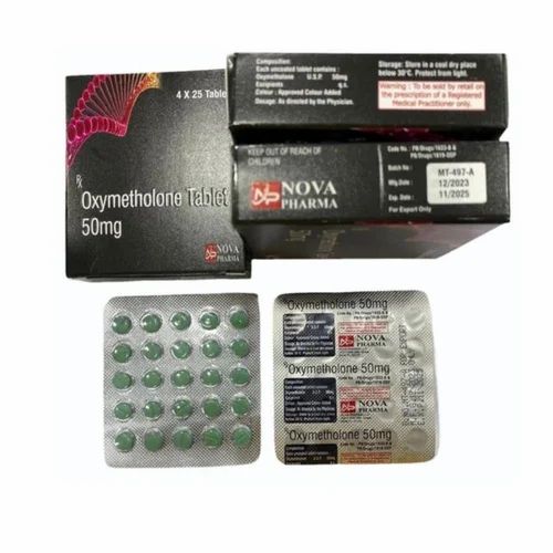 Oxymetholone 50 MG, 100 Tablets