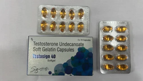 40mg Testosign Testosterone Undecanoate Soft Gelatin Capsules