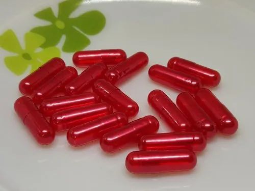 Pharmaceutical Pearl Finish Capsule, Size 0