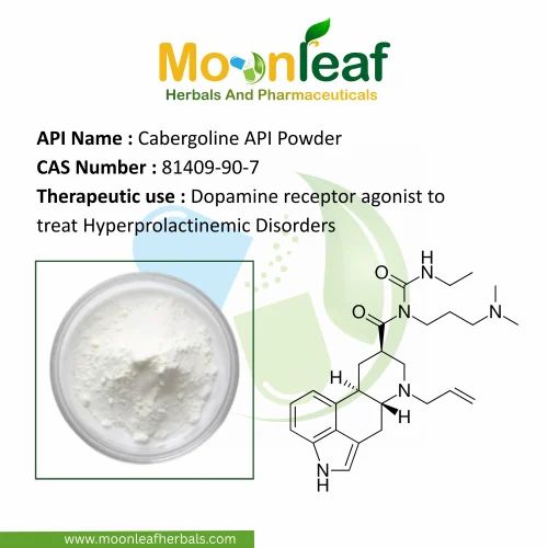 Cabergoline API Powder, Pharma Grade