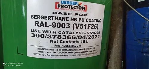 Berger Epoxy And Pu Paints, For Multipurpose