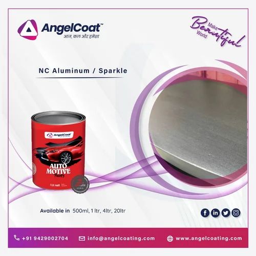 AngelCoat 1K Aluminium Finish 800 Ml, silver paints
