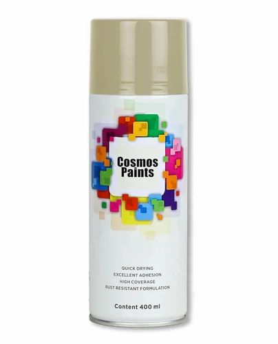 Cosmos Paints Grey Spray Paint, 400 mL