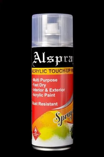 Alspray Quick Drying Orange Spray Paint, Packaging Type: Can