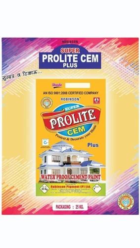 Willson Robinson Super Prolite Cem Waterproof Cement Paint, For Metal