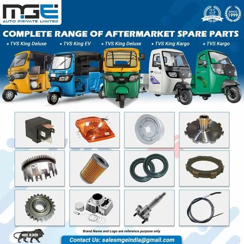 Exportador de piezas para vehiculosde tres ruedas TVS,repuestos para automovilesTVS, mge auto india