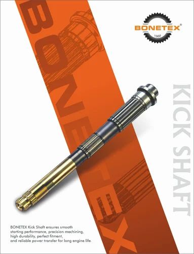 Case Hardened Alloy Steel Motorcycle Kick Shaft (Hero, 100 cc)