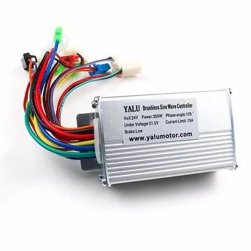 Yalu 350w 6-inch 24v For Hub Motor E-bike Motor Controller Roboticsdna