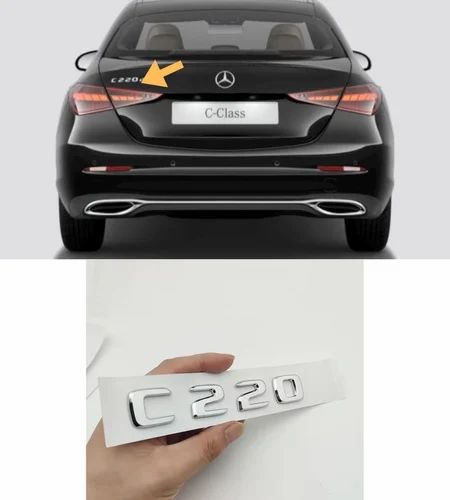 Mercedes Benz C 220 Letters