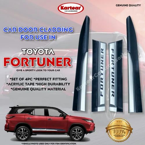 Car Toyota Fortuner Door Cladding, For Automotive