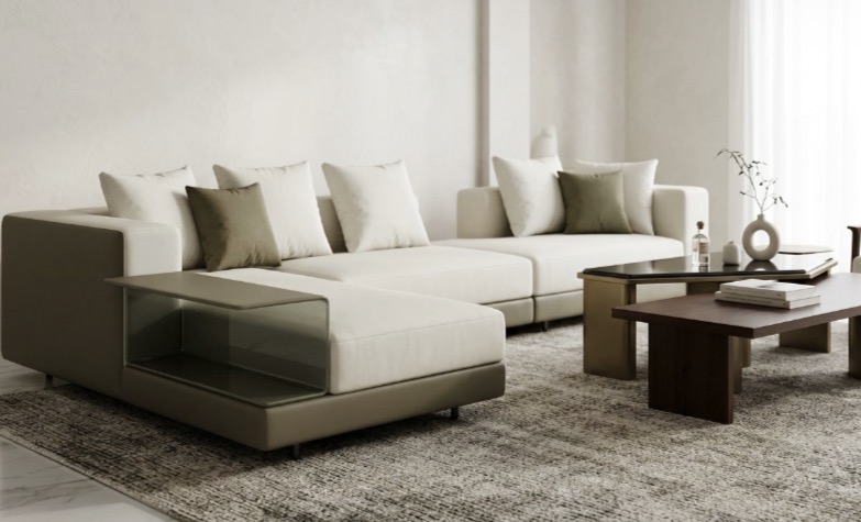 Kensington Side-Table Sofa