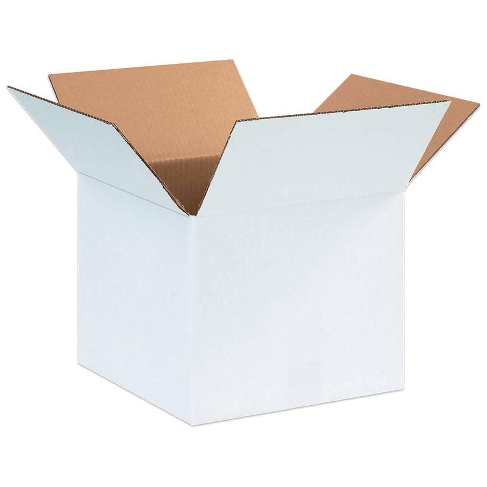 Cardboard 3 Ply White Corrugated Box