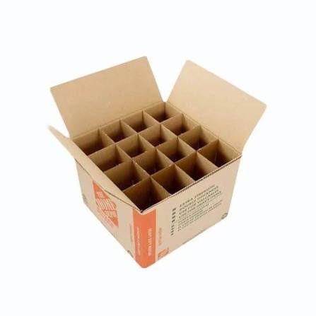 Cardboard 2 Ply Corrugated Liquor Box