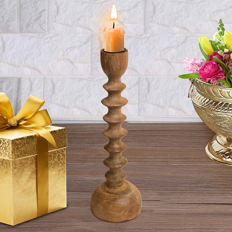 Sustainable Wooden Décor & Candle Holder Manufacturing and Supply