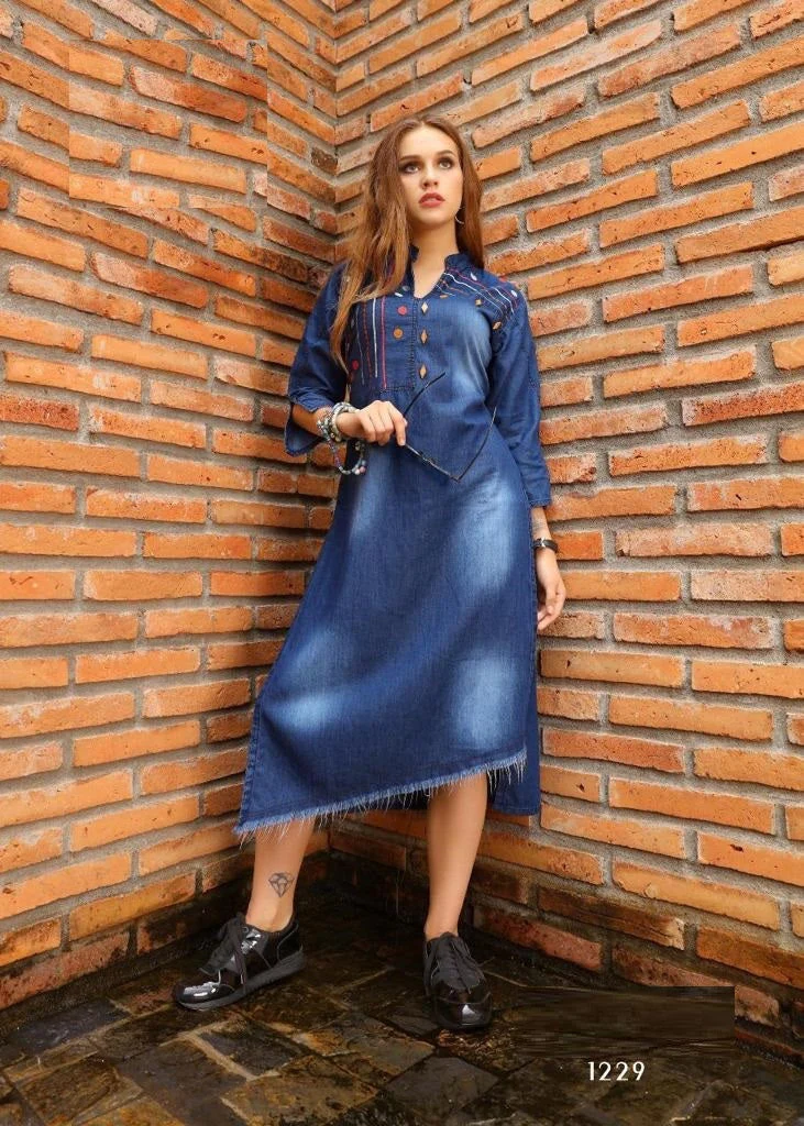Denim Kurti
