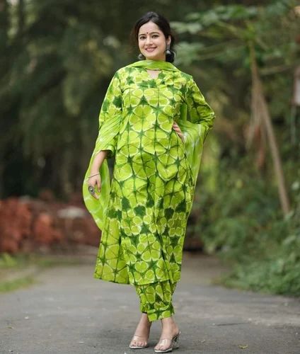 Printed Ladies Cotton Suit