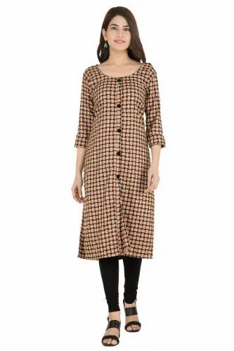 Pashmina Woolen Formal Wear Classic Kiku Winter Collection Kurti, Wash Care: Machine Wash