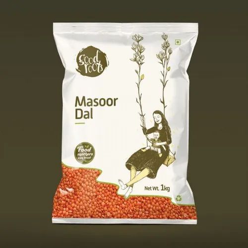 Good Roots Red Masoor Dal, Pan India, Packaging Size: 1 Kg