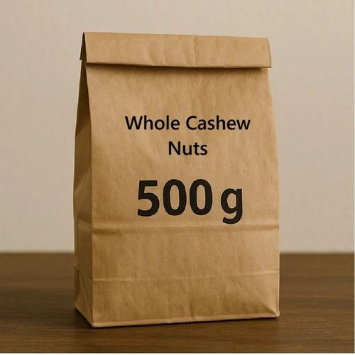 Plain 500g Whole Cashew Nuts, JK