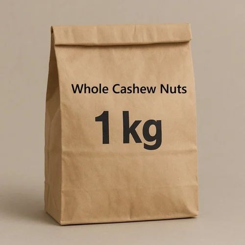 Plain 1kg Whole Cashew Nuts, JK