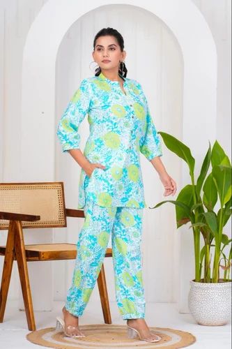 Ethnic Cotton Printed Co-ord Set