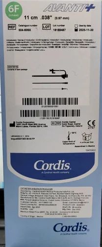 Cordis Introducer Sheath, 6 Fr