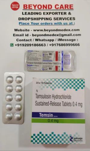 Tamulosin hydrochloride sustained release temsin 0.4mg