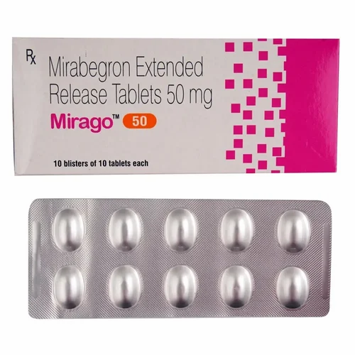 Myrbetriq Er Mirabegron 50mg Tablet Mirago