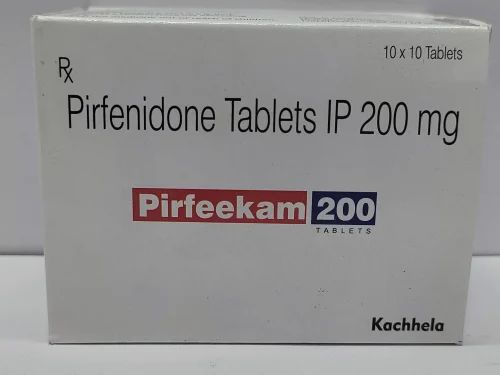 Pirfenidone 200mg Tablet, For Personal, Packaging Size: 1x15