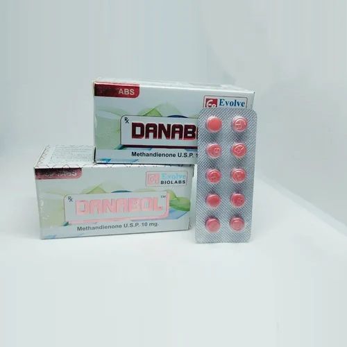 Danabol Methandienone 10mg Tablets, For Bodybuilding
