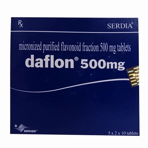 DafLon 500 mg Tablet (Pack of 10 Strips)