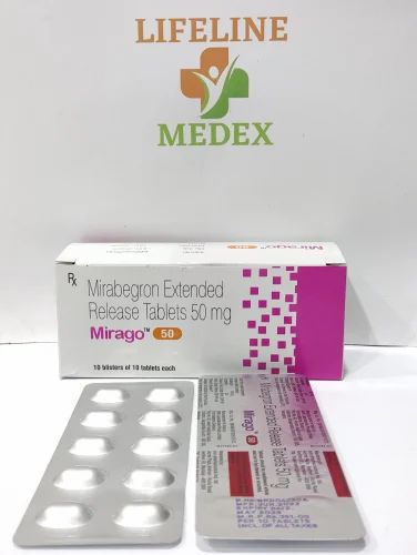 50mg Mirago Mirabegron Tablets