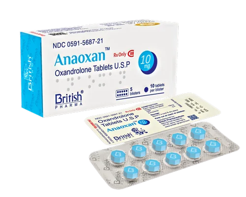 Anaoxan Oxandrolone 10mg Tablets (Box of 10)