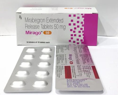 Mirabegron 50 Mg Tablets MIRAGO