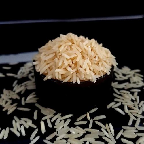 Sharbati Steam Non Basmati Rice - Long Grain, Single Polished (50 kg)