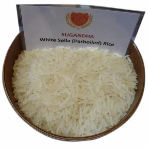 Sugandha White Sella Basmati Rice, 25 Kg