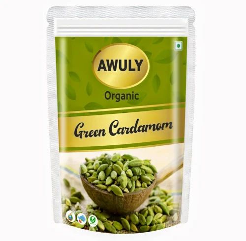 Grade: Bold Organic Green Cardamom Chhoti Elaichi, 5 kg, Cardamom size: 7 mm