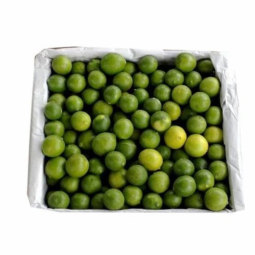 A Grade tamilnadu Fresh Green Lemon, Packaging Size: 10 Kg, Packaging Type: Carton