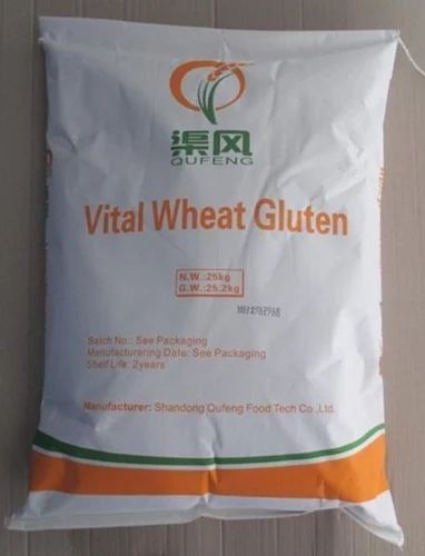 VITAL Wheat Gluten, For Soya Chaap, 25kg