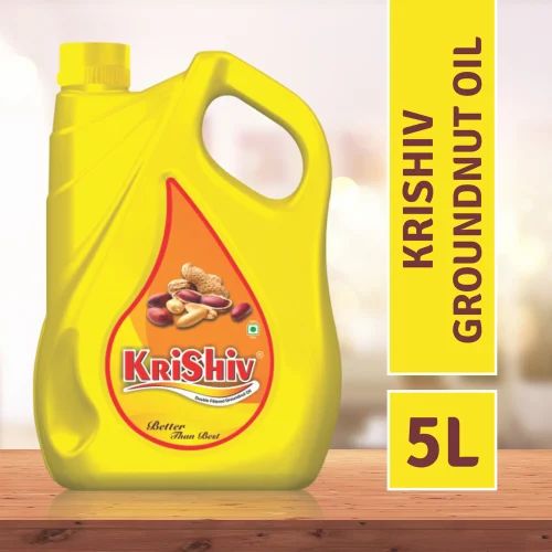 Krishiv 5 Liter Jar Groundnut Oil