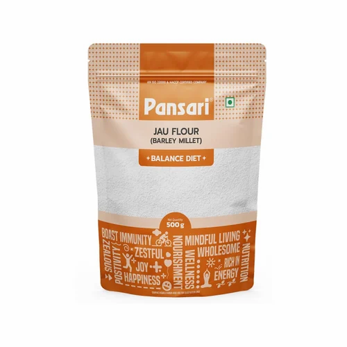 Pansari 500g Jau Atta Barley Flour, 5.3, 500 gm