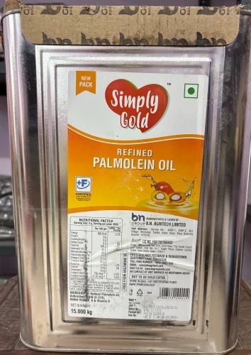 Simply Gold Refined Palmolein Oil 15 Kg