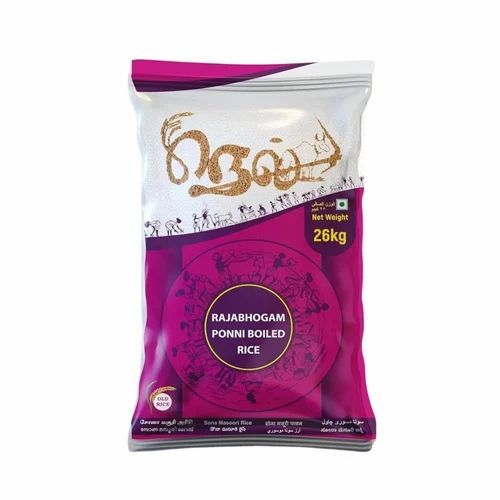 26 Kg Organic Rajabogam Ponni Rice Premium Quality & Nutrient Rich, Packaging Type: PP Bag