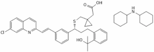 Montelukast Dicyclohexylamine Salt Impurity CAS NO : 577953-88-9