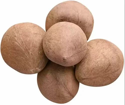SAI HERBS Gola - Nariyal Dry - Whole Coconut Halves Coconut - Copra - Sabut Gola - For Pooja