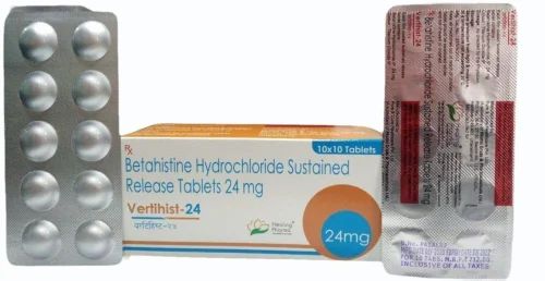 Vertihist Betahistine 24 mg Tablets
